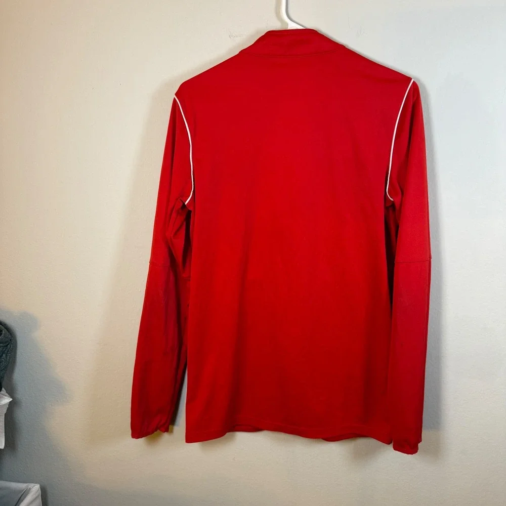 Nike Liverpool FC Dri-FIT Soccer Track Jacket Red White Men's Size S‎